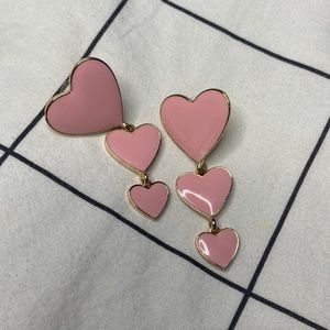 Heart earrings